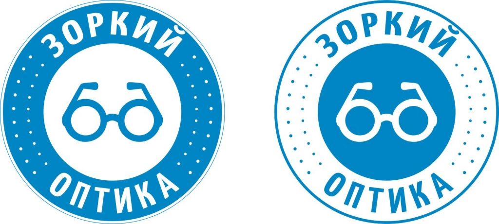 Готовый макет для световой панели-кронштейна для Оптики