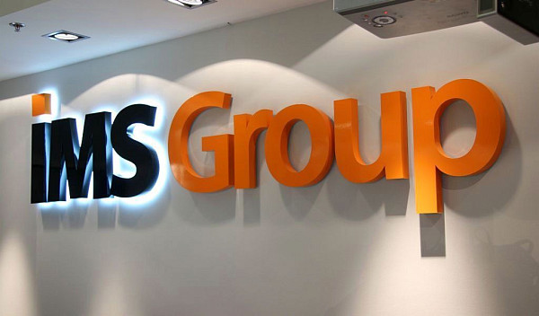 Интерьерная вывеска в офис для организации IMS Group