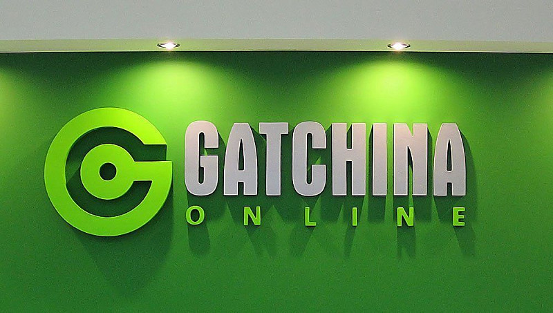 Интерьерная несветовая вывеска для Gatchina online