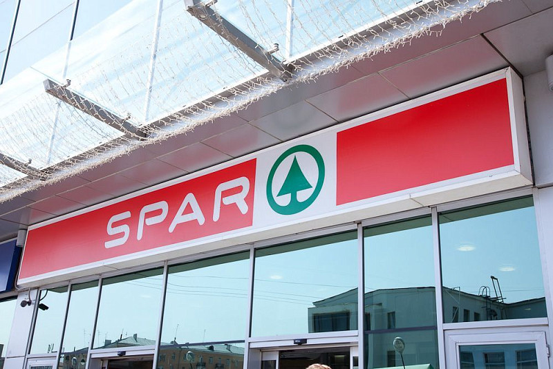 Световой короб для магазина "SPAR"