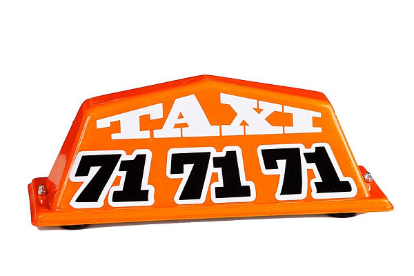 Магнитные шашки такси на крышу автомобиля "Беркут"