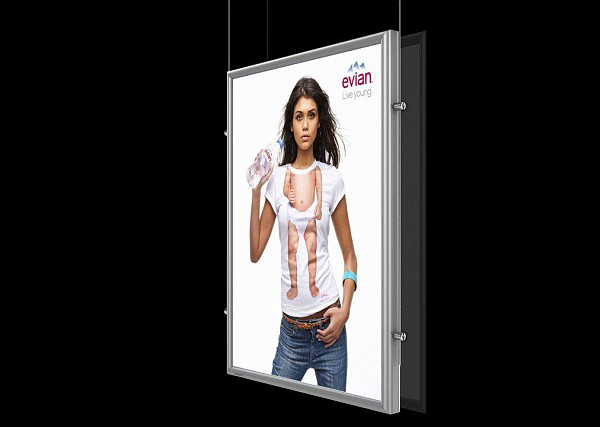 Световая led панель светодиодная BEGRIFF Frame двусторонняя подвесная