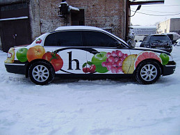 Брендирование авто "Rich"