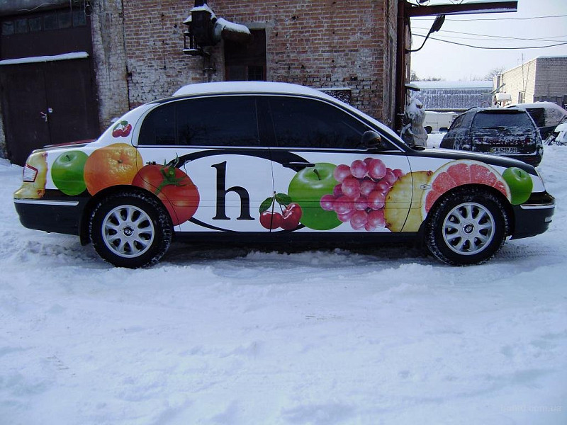 Брендирование авто "Rich"