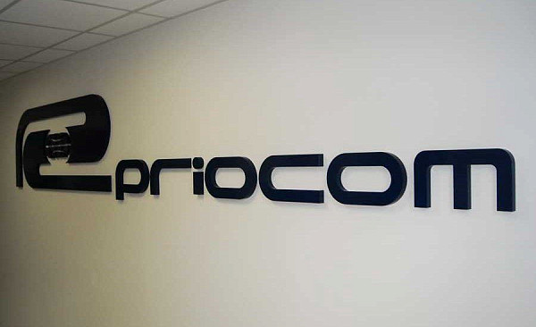 Вывеска для для организации из псевдообъемных букв ПВХ