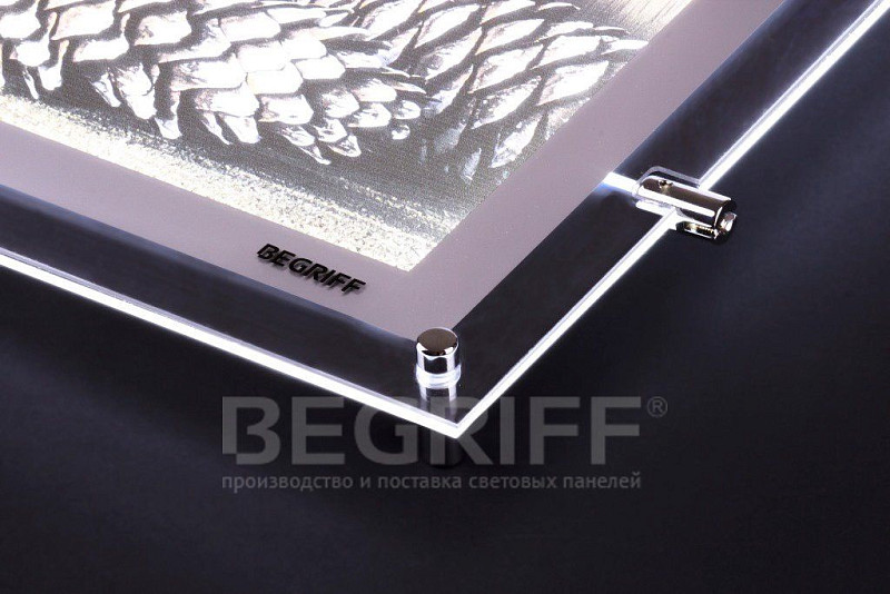 Световая панель BEGRIFF Crystal односторонняя подвесная