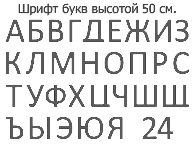 Объемная вывеска своими руками (50 см. высота). Световые буквы - термоформовка.