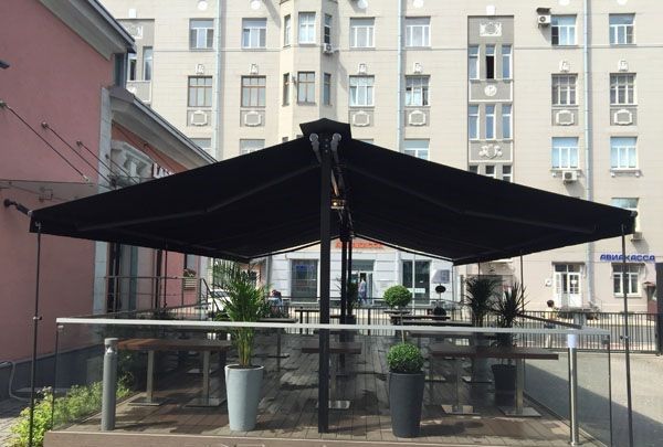 Двусторонние маркизы для террасы