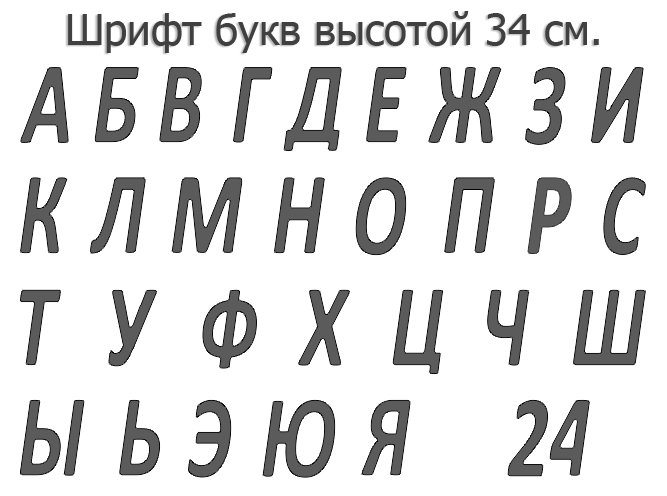 Объемная вывеска своими руками (50 см. высота). Световые буквы - термоформовка.